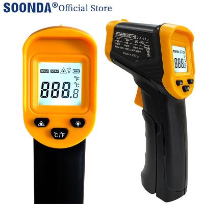 China Digital Infrared Thermometer For Industry Laser Temperature Meter IR Tester Thermometer For Oil Water Milk Stove Tester A50-X for sale