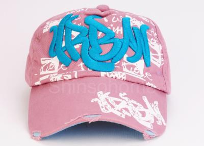 China 5 Panel Cotton 3d Embroidery Baseball Caps / Snapback Hats For Spring for sale