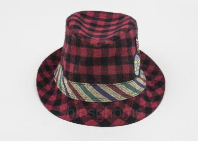 China Customized Colorful Ladies / Women Bucket Hat For Fishing , Square Printed for sale