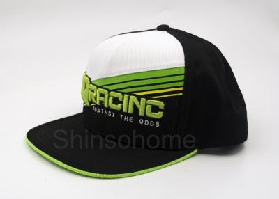 China Cool 100% Cotton Printed Baseball Caps Adjustable With Plastic Back Closure for sale