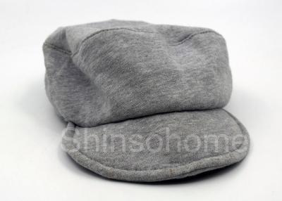 China Customized Men / Women Cotton Military Cap Blank Flexfit Grey With Curved Brim for sale