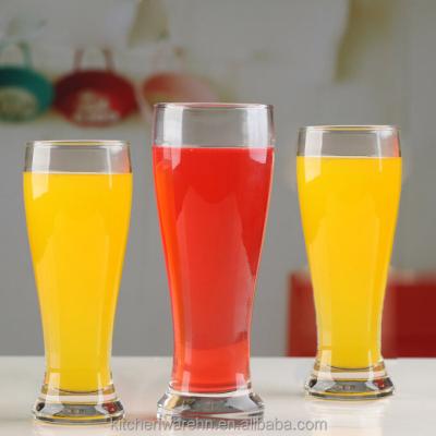 China High Clear Juice Cup Hotel Stock Glassware Supplies Glass Beer Mug for sale