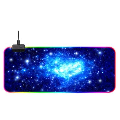 China LED Mouse Pad BUBM Custom Customized Printing Large RGB LED Gaming Mouse Pad for sale