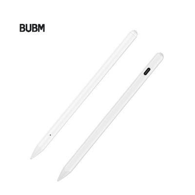 China Professional Newest 2mm Tilt Lean Tablet BUBM White Black Tip Seed Pen for iPad for sale