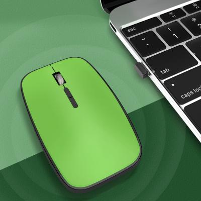 China Long Range OEM 3D IPC Custom Button Silent Wireless Mouse 2.4G With Rechargeable Battery for sale