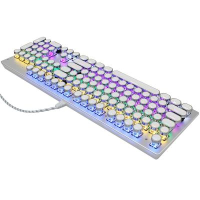 China Multimedia Function BUBM Custom Mechanical Game RGB PC Metal Computer Keyboard for sale