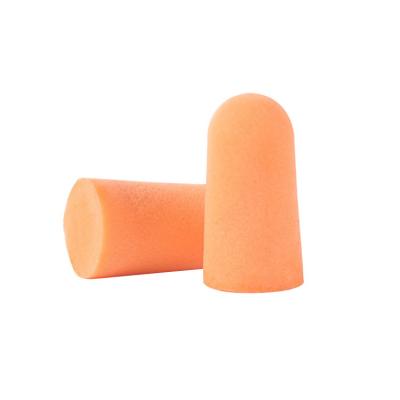 China Soft plump and soft safety ear plugs soft noise attenuation and comfortable soundproof earplugs slow down re-bound memory foam for sale