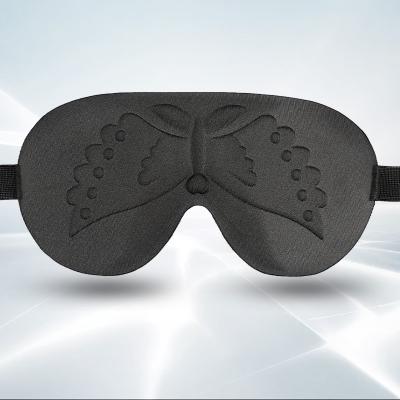 China Lightweight High Quality 3D Shading Contoured Eyemask New Design Cover Shade Travel Blindfold Sleep Mask Factory Customization for sale