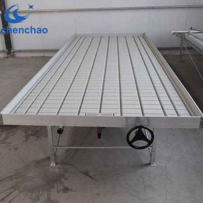 China Low cost/dura greenhouse flood and drain trays for hydroponic system for sale