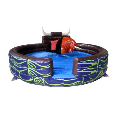 China Ride On Rodeo Bull Ride Mechanical Bull Ride Inflatable Bull Ride For Park for sale