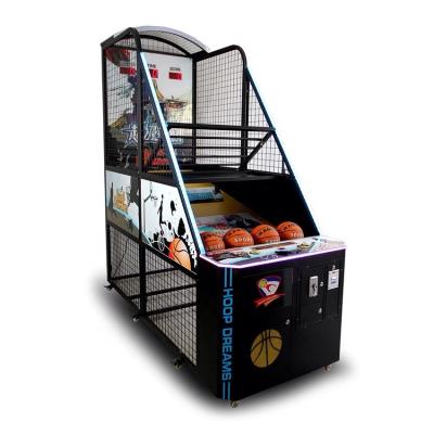 China Crazy Circle Dreams Basketball Shoot Basketball Machine Street Basketball Game Coin Operated Basketball Machine for sale