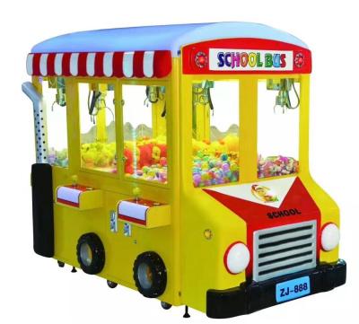 China Claw Machine School Bus Claw Crane Machine Large Claw Machine 6 Players Claw Machine For Sale for sale