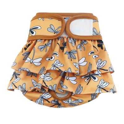 China Sustainable Washable Female Dog Diapers Shorts Underwear Skirt Design For Dogs for sale