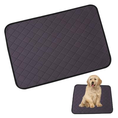 China Washable and Reusable Puppy Viable Pee Mat Pet Training Pad and Outdoor Dog Bed Protection for sale