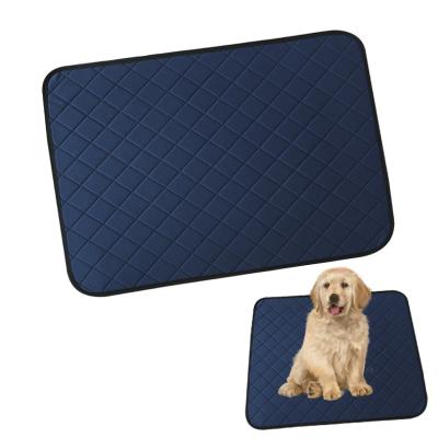 China Viable Puppy Training Dog Pee Mat Washable Puppy Pet Training Pee Pad Reusable Urine for sale