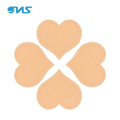 China ABSORBENT Nursing Pads Washable Reusable Nursing Pads In Heart Shape for sale