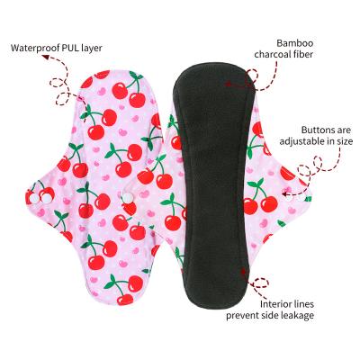 China Wholesale Woman Sanitary Pads Washable Reusable Sanitary Pads Breathable for sale