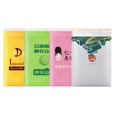 China OEM Waterproof Wholesale Custom Packaging Plastic Bags Teal Green Poly Bubble Mailer Envelope Free Sample Mailing Bag For Apparel Shipping for sale