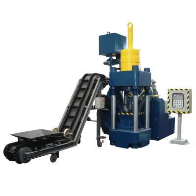 China Briquetting Press Hydraulic Automatic Vertical Hydraulic Briquetting Press For Aluminum Shaving Chips for sale