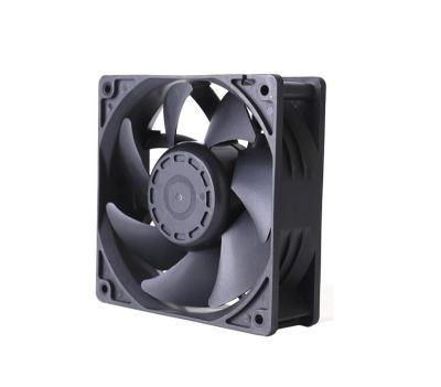 China Refrigeration Parts Electric Panel Cooling 12038 12V 24V 48V High Powerful Air Circulation Fan 120mm Brushless Axial Fan The High Large for sale