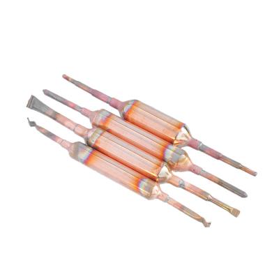 China Refrigeration Parts 15g Filter Solder Copper Dryer For Refrigeration And Air Conditioner HAVC Copper Spun Filter for sale