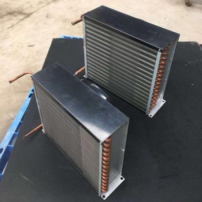 China Refrigeration Parts Class All Parts Air Cooled Room Condenser Copper Foil Refrigeration for sale