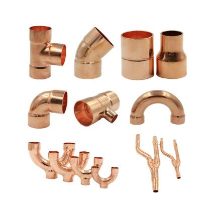 China Aluminum Copper Equal Bend Pipe Fittings Air Conditioner Refrigeration U Type for sale