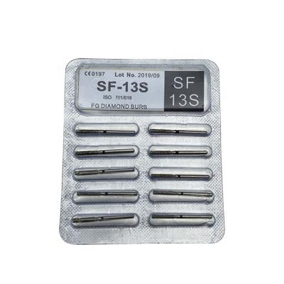 China Diamond FG Dental Diamond Burs SF-13S for sale