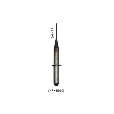 China Carbide CAD CAM Zirconia Milling Burs VHF K4 DLC 0.6 x 35mm for sale