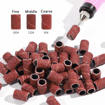 China Brown Fused Alumina Nail Polish Ring Master Polish Sanding Sanding Bands for sale