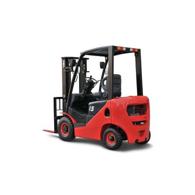 China Hotels manufacturer direct selling integrated1.5-ton multifunctional diesel multi model forklift for sale