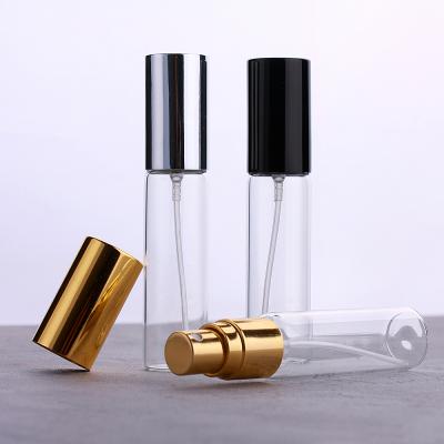 China Personal Care 15ml Custom Logo Perfume Bottle Atomizer Refillable Glass Spray Bottle With Metal Sprayer for sale