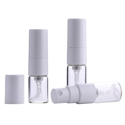 China Personal Care Wholesale Empty Sample Glass Vials Perfume Spray Bottle 1ml 2ml Mini Pocket Glass Perfume Bottle for sale