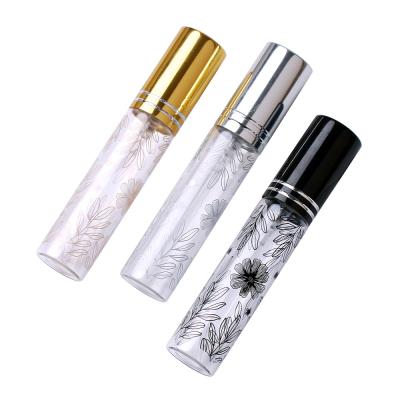 China Personal Care 10Ml Spray Atomizer Clear Glass Spray Bottle Refillable Empty Perfume Spray Bottle for sale