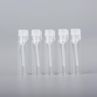 China Custom Printing Clear Personal Care MINI Popular Vial 1ml Bottle Perfume Sample Paper Holder Cards for sale