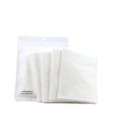 China Single Disposable Soft Disposable Hair Towelettes Disposable Bath Towelettes Cotton Towel For Spa Beauty Salon Pedicure for sale