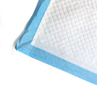 China Stocked Click Dog Cat Puppy Pad Disposable Pet Urine Absorbent Dog Pee Pads Portable Nonwoven for sale