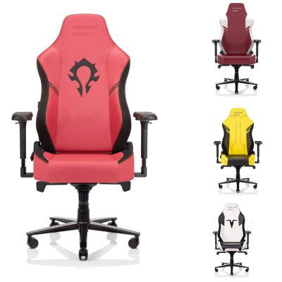 China (Height)Adjustable Modern Office Racing High Back White Playstation Leather Arm Weightless Seat Gaming Chair for sale