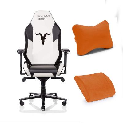 China (Height)Adjustable Computer Gaming Desk Chair PC Gamer Racing Ergonomic Style PU Comfortable Leather Gaming Chair Racing Gaming Chair for sale