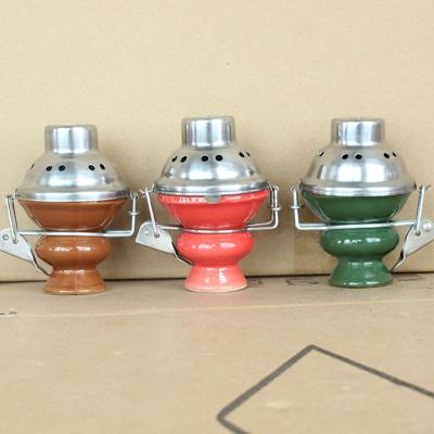 China Smooking Shisha Factory Sale Direct Aluminum Metal Charcoal Shisha Hookah Sheesha Chicha Hookah Accessories for sale