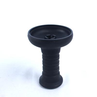 China Wholesale 2022New Design 1 Holes Style Silicone Hookah Shisha Bowl Hukah Accessories Sheesha Chicha Narguile Fashionable Tobacco Head for sale