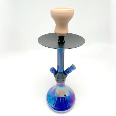 China Factory direct sale purple shisha hookah Green Shisha Nargileh Hookah Aluminum Hookah High Quality Design Shisha for sale