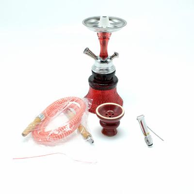 China Factory Direct Selling Green Shisha Nargileh Hookah Purple Hookah High Quality Aluminum Portable+Easy Design Shisha Hookah for sale