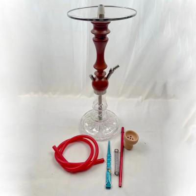 China High Quality Wooden Design Purple Hookah Hookah Hookah Shisha Hookah Shisha Nargileh Chicha Stainless Hookah Sheesha Houkah for sale