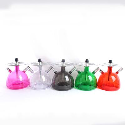 China 2021 Hot Selling Shisha 2021 LED Hookah Acrylic Material Arabic Shisha Hookah Set Led With Light Acrylic Sheesha Hookah Shisha Transparent Colors for sale