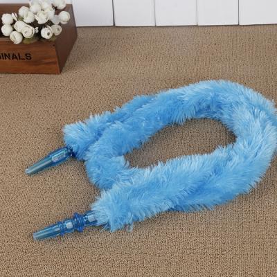 China Factory direct sale shisha mixed color hookah pipe Smooking Shisha Hose Hookah Hose Accessories Plastic Stainless Acrylic Hose Handle for sale