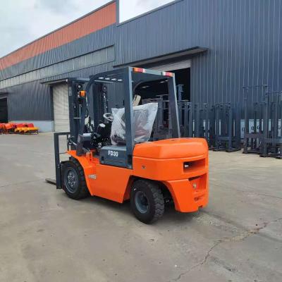 China Building material stores 1.5ton 2ton 2.5ton 3ton 3.5 ton 3m 4.5m 5m forklift diesel 6m forklifts CPCD20 CPCD30 CPCD 35 for sale