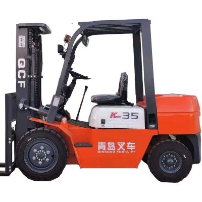 China Building material stores China market 3.5ton container forklift with 6m mast CPCD35 forklift spare parts for sale