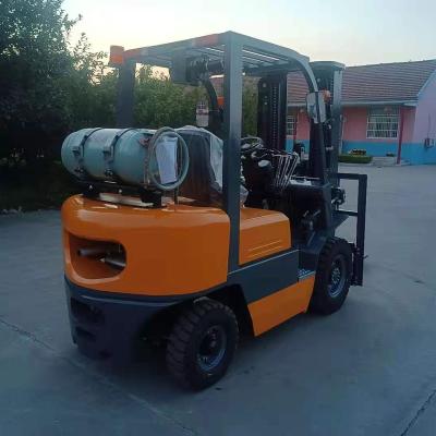 China Building Material Stores LPG Forklift 5 Ton Dual Fuel Petrol Gas Lpg Forklift 3 Ton 1.5 Ton 2 Ton 2.5 Ton 3.5 Ton 3 Ton Propane Forklift for sale