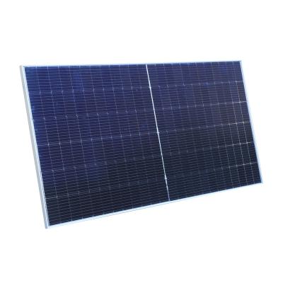 China 540w 550w Lowest Price Monocrystalline Rooftop Solar Panel Power Supply System Top Solar Panels M10 182mm*91mm for sale